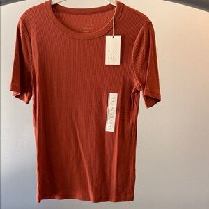 A New Day Men's Short Sleeve Tee in Rust